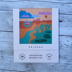 Arizona Adventure Bucket List Scratch Off Cards